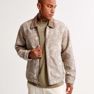 Ambercrombie & Fitch Jacquard Floral Jacket